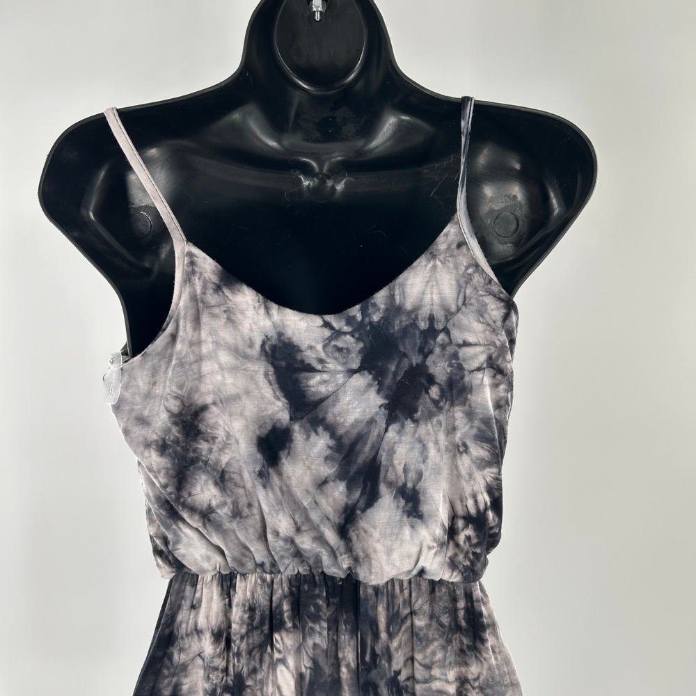 Olivia Rae Tie Dye Maxi Dress Spaghetti Strap Elastic‎ Waist Flowy Womens XS - Picture 6 of 11